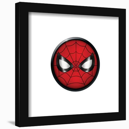 Gallery Pops Marvel Comics Spider-Man - Spider Icon Wall Art-Trends International-Framed Gallery Pops