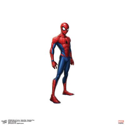 Spider-Man in mid-air pose with outstretched arms png download - 3812*3920  - Free Transparent Spiderman png Download. - CleanPNG / KissPNG