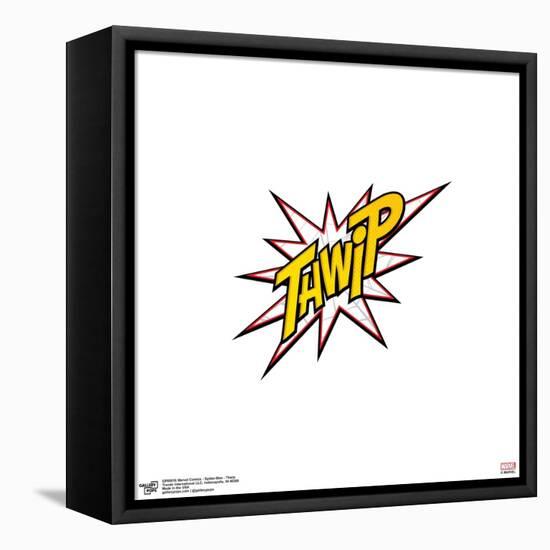 Gallery Pops Marvel Comics Spider-Man - Thwip Wall Art-Trends International-Framed Stretched Canvas
