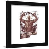 Gallery Pops Marvel Deadpool & Wolverine - Adamantium Katanas Wall Art-Trends International-Framed Gallery Pops