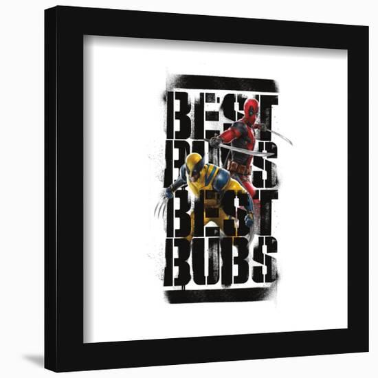 Gallery Pops Marvel Deadpool & Wolverine - Best Bubs Wall Art-Trends International-Framed Gallery Pops