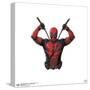 Gallery Pops Marvel Deadpool & Wolverine - Deadpool Character Close-up Wall Art-Trends International-Stretched Canvas