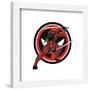 Gallery Pops Marvel Deadpool & Wolverine - Deadpool Katana Badge Wall Art-Trends International-Framed Gallery Pops