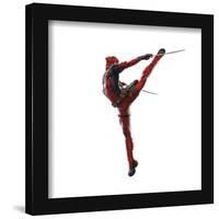 Gallery Pops Marvel Deadpool & Wolverine - Deadpool Katana Ballet Wall Art-Trends International-Framed Gallery Pops