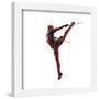Gallery Pops Marvel Deadpool & Wolverine - Deadpool Katana Ballet Wall Art-Trends International-Framed Gallery Pops