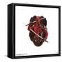 Gallery Pops Marvel Deadpool & Wolverine - Deadpool Medallion Wall Art-Trends International-Framed Stretched Canvas