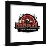 Gallery Pops Marvel Deadpool & Wolverine - Dogpool Autonomy Wall Art-Trends International-Framed Gallery Pops