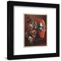 Gallery Pops Marvel Deadpool & Wolverine - We Are Deadpool Portrait Wall Art-Trends International-Framed Gallery Pops