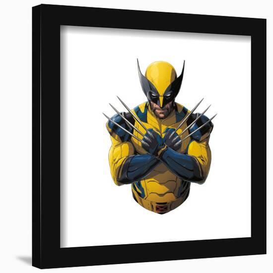 Gallery Pops Marvel Deadpool & Wolverine - Wolverine Character Close-up Wall Art-Trends International-Framed Gallery Pops