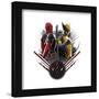 Gallery Pops Marvel Deadpool & Wolverine - Wolverine Deadpool Pose Wall Art-Trends International-Framed Gallery Pops