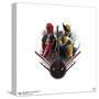 Gallery Pops Marvel Deadpool & Wolverine - Wolverine Deadpool Pose Wall Art-Trends International-Stretched Canvas