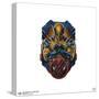 Gallery Pops Marvel Deadpool & Wolverine - Wolverine Medallion Wall Art-Trends International-Stretched Canvas