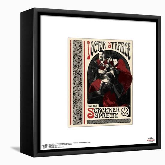 Gallery Pops Marvel Dr. Strange in the Multiverse of Madness - Sorcerer Wall Art-Trends International-Framed Stretched Canvas