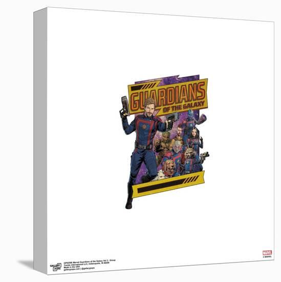 Gallery Pops Marvel Guardians of the Galaxy Vol 3 - Group Wall Art-Trends International-Stretched Canvas