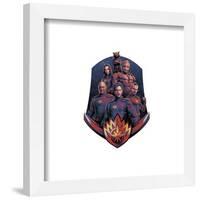 Gallery Pops Marvel Guardians of the Galaxy Vol 3 - Guardians Badge Wall Art-Trends International-Framed Gallery Pops