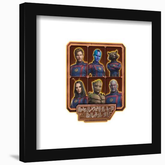 Gallery Pops Marvel Guardians of the Galaxy Vol 3 - Guardians Plaque Wall Art-Trends International-Framed Gallery Pops