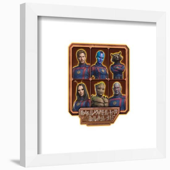 Gallery Pops Marvel Guardians of the Galaxy Vol 3 - Guardians Plaque Wall Art-Trends International-Framed Gallery Pops