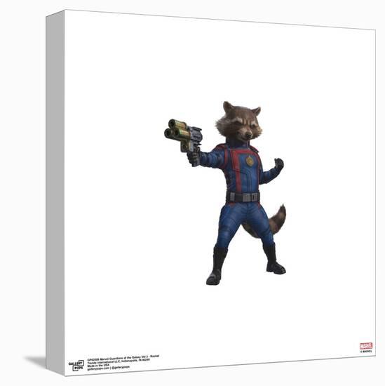 Gallery Pops Marvel Guardians of the Galaxy Vol 3 - Rocket Wall Art-Trends International-Stretched Canvas