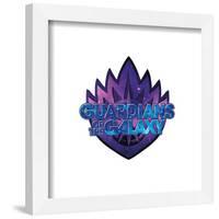 Gallery Pops Marvel Guardians of the Galaxy Vol 3 - Shield Logo Wall Art-Trends International-Framed Gallery Pops