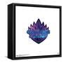 Gallery Pops Marvel Guardians of the Galaxy Vol 3 - Shield Logo Wall Art-Trends International-Framed Stretched Canvas