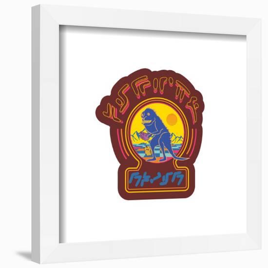 Gallery Pops Marvel Guardians of the Galaxy Vol 3 - Space Alien Badge Wall Art-Trends International-Framed Gallery Pops
