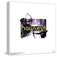 Gallery Pops Marvel Hawkeye - Kate Bishop and Hawkeye Graphic Wall Art-Trends International-Stretched Canvas