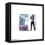 Gallery Pops Marvel Hawkeye - Kate Bishop Bullseye Graphic Wall Art-Trends International-Framed Stretched Canvas