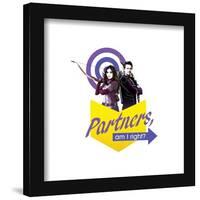 Gallery Pops Marvel Hawkeye - Partners Am I Right Wall Art-Trends International-Framed Gallery Pops