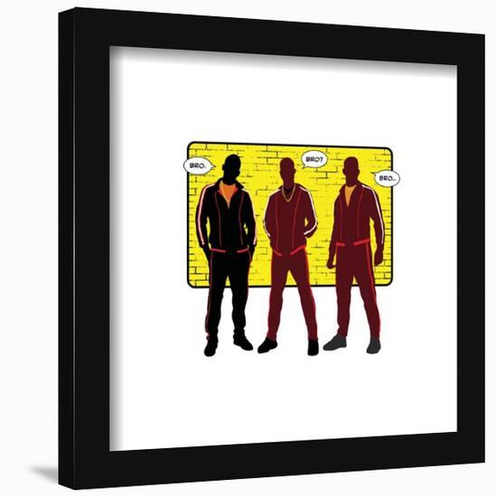 Gallery Pops Marvel Hawkeye - Track Suit Mafia Wall Art-Trends International-Framed Gallery Pops