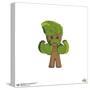 Gallery Pops Marvel I Am Groot - Baby Groot Hair Illustrated Wall Art-Trends International-Stretched Canvas