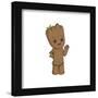 Gallery Pops Marvel I Am Groot - Baby Groot Illustrated Wall Art-Trends International-Framed Gallery Pops