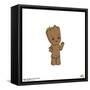 Gallery Pops Marvel I Am Groot - Baby Groot Illustrated Wall Art-Trends International-Framed Stretched Canvas