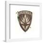 Gallery Pops Marvel I Am Groot - Guardians Shield Wall Art-Trends International-Framed Gallery Pops