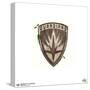 Gallery Pops Marvel I Am Groot - Guardians Shield Wall Art-Trends International-Stretched Canvas