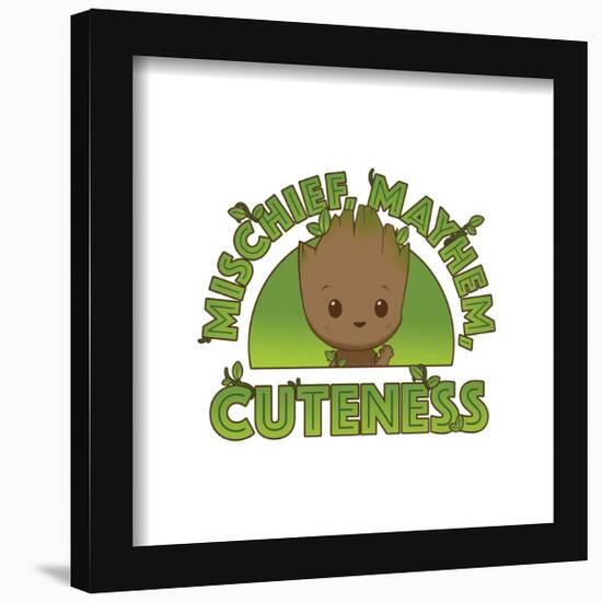 Gallery Pops Marvel I Am Groot - Mischief, Mayhem, Cuteness Wall Art-Trends International-Framed Gallery Pops