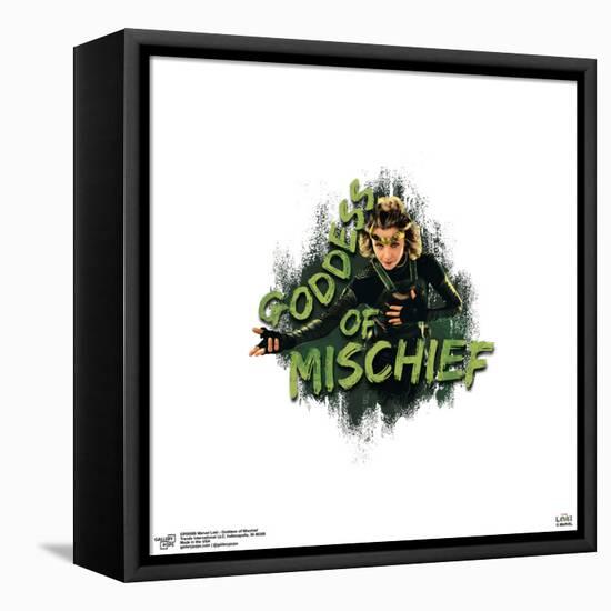 Gallery Pops Marvel Loki - Goddess of Mischief Wall Art-Trends International-Framed Stretched Canvas