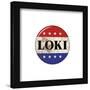 Gallery Pops Marvel Loki - Loki For President Button Wall Art-Trends International-Framed Gallery Pops