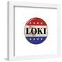 Gallery Pops Marvel Loki - Loki For President Button Wall Art-Trends International-Framed Gallery Pops