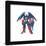 Gallery Pops Marvel Mech Strike: Monster Hunters - Captain America Wall Art-Trends International-Framed Gallery Pops