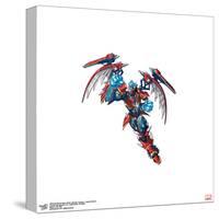 Gallery Pops Marvel Mech Strike: Monster Hunters - Captain Marvel Wall Art-Trends International-Stretched Canvas