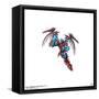 Gallery Pops Marvel Mech Strike: Monster Hunters - Captain Marvel Wall Art-Trends International-Framed Stretched Canvas