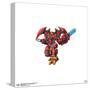 Gallery Pops Marvel Mech Strike: Monster Hunters - Iron Man Wall Art-Trends International-Stretched Canvas