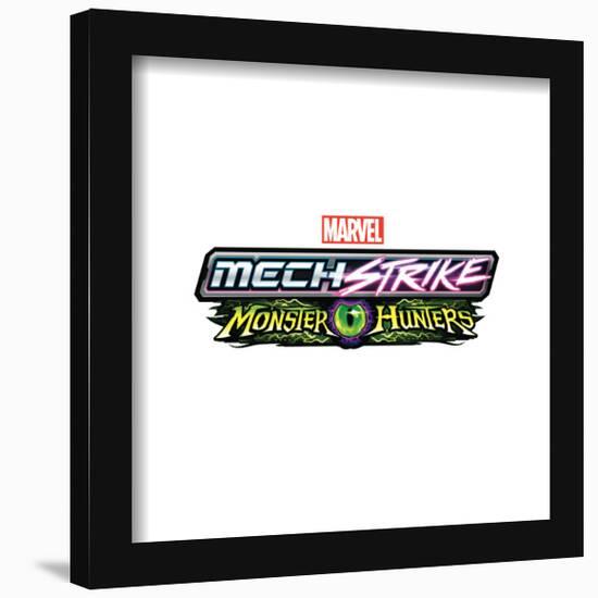 Gallery Pops Marvel Mech Strike: Monster Hunters - Logo Wall Art-Trends International-Framed Gallery Pops