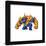 Gallery Pops Marvel Mech Strike: Monster Hunters - Thanos Wall Art-Trends International-Framed Gallery Pops