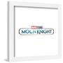 Gallery Pops Marvel Moon Knight - Logo Wall Art-Trends International-Framed Gallery Pops