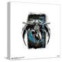 Gallery Pops Marvel Moon Knight - Moon Knight Badge Wall Art-Trends International-Stretched Canvas