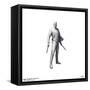 Gallery Pops Marvel Moon Knight - Mr. Knight Wall Art-Trends International-Framed Stretched Canvas