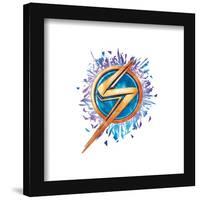 Gallery Pops Marvel Ms. Marvel - Icon Wall Art-Trends International-Framed Gallery Pops