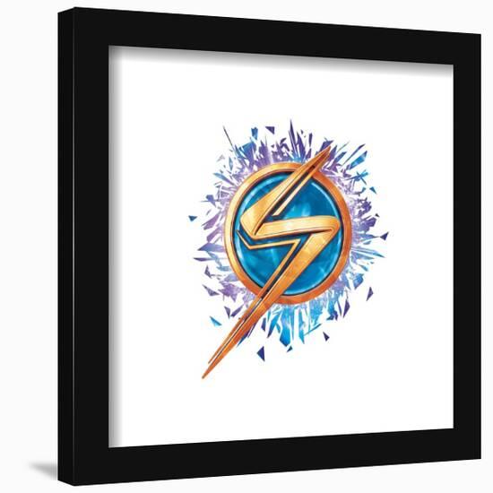 Gallery Pops Marvel Ms. Marvel - Icon Wall Art-Trends International-Framed Gallery Pops