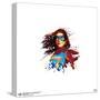 Gallery Pops Marvel Ms. Marvel - Kamala Khan Fragmented Wall Art-Trends International-Stretched Canvas